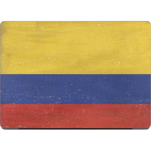 Colombia Flag Distressed Apple MacBook Pro 14-inch Skin